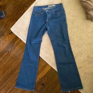 DKNY soho bootcut jeans - size 10